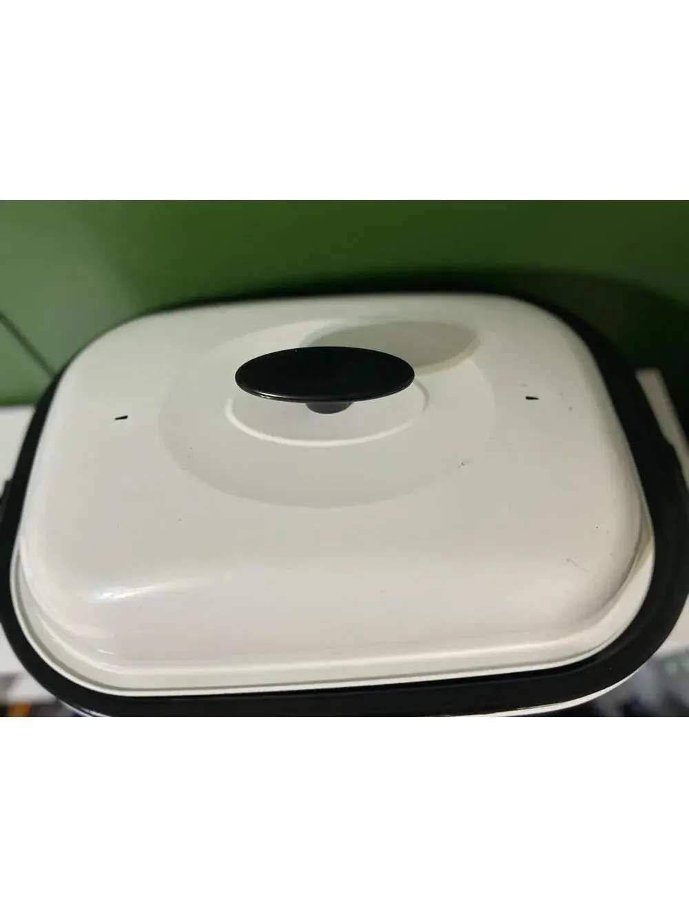 Rival White Electric Roaster Oven 16 Quart Adjustable Temp Tested Works